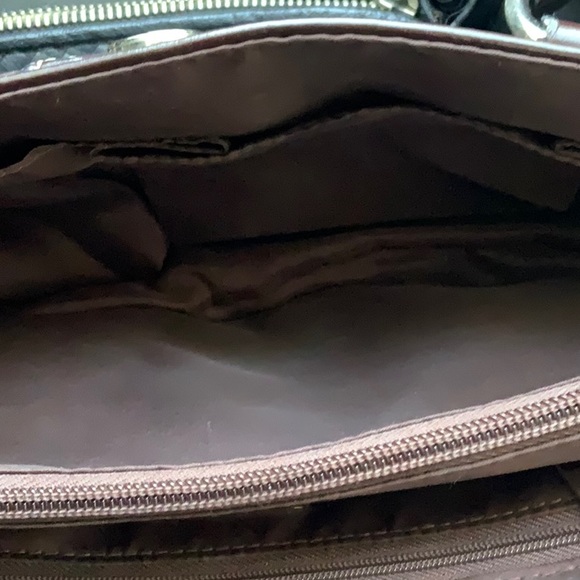 Giani Bernini Brown Leather Handbag - Picture 5 of 11